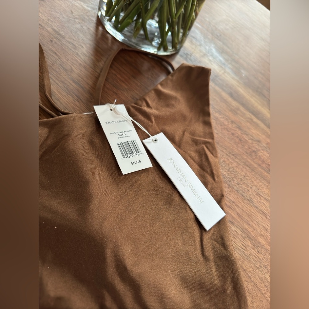 Simkha bathing suit (brown) 

Top originally $185, 
Bottoms originally $115, - Picture 5 of 6